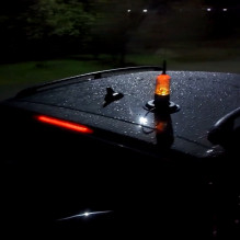 CB antena PNI TRUCKER 9000 PL su LED, 180 cm ilgio, 26–30 MHz, 1000 W, be kištuko laido PL259