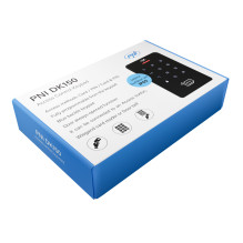 PNI DK150 autonominė prieigos kontrolės klaviatūra, PIN atrakinimas, RFID kortelė, IP65, juoda