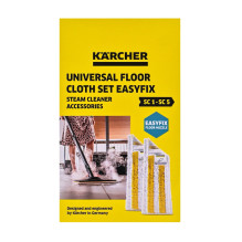Kärcher Universal floor cloth set EasyFix Mop disposable cloth White, Yellow Kärcher Universal floor cloth set EasyFix Mop disposable cloth White, Yellow