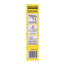 Kärcher Universal floor cloth set EasyFix Mop disposable cloth White, Yellow Kärcher Universal floor cloth set EasyFix Mop disposable cloth White, Yellow