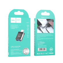 Adapter Hoco UA17 Type-C to USB-A black Adapter Hoco UA17 Type-C to USB-A black