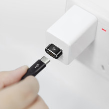 Adapter Baseus Type-C to USB-A black CAAOTG-01 Adapter Baseus Type-C to USB-A black CAAOTG-01