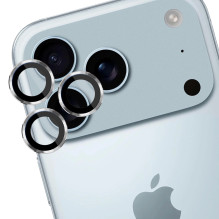 Apsauginis stikliukas kamerai 3mk Lens Pro Apple iPhone 17 Pro / 17 Pro Max sidabrinis Apsauginis stikliukas kamerai 3mk Lens Pro Apple iPhone 17 Pro / 17 Pro Max sidabrinis