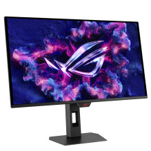 Monitor, ASUS, 26.5 ", 2560 x 1440 pixels, Wide Quad HD, Native aspect ratio 16:9, QD-OLED, Flat, 90LM0C50-B01971