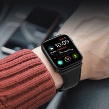 Bracelet Dux Ducis Business Series Apple Watch 42 / 44 / 45 / 49mm Black