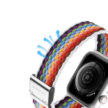 Bracelet Dux Ducis Mixture II Series Apple Watch 38 / 40 / 41mm Pale Stripes