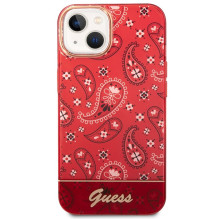 Guess GUHCP14SHGBNHR iPhone 14 6.1" red / red hardcase Bandana Paisley