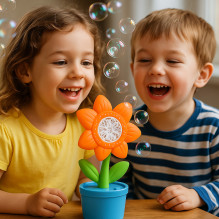Koala Games G2659 Flower-Shaped Bubble Blower (Random Color)