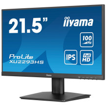 „iiyama ProLite XU2293HS-B6“ kompiuterio monitorius 54,6 cm (21,5 colio), 1920 x 1080 pikselių, „Full HD“ LED, juodas