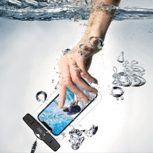 Waterproof case Tech-Protect UWC7 6.9 black / orange