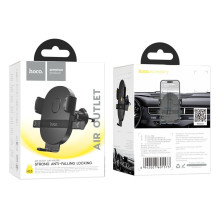 Car phone holder Hoco H18 (air vent) black Car phone holder Hoco H18 (air vent) black