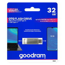 Goodram ODA3 32GB OTG USB 3.0 + Type-C Flash Drive