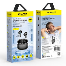 Wireless headphones Awei T71 black Wireless headphones Awei T71 black
