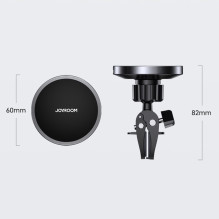 Car charger holder Joyroom JR-ZS240 MagSafe 15W black Car charger holder Joyroom JR-ZS240 MagSafe 15W black