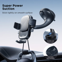 Car phone holder Joyroom JR-OK6 (windshield) black Car phone holder Joyroom JR-OK6 (windshield) black