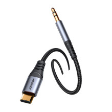 Audio cable Joyroom SY-A07 USB-C to 3.5mm 1.2m black Audio cable Joyroom SY-A07 USB-C to 3.5mm 1.2m black