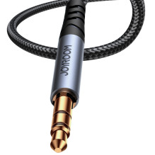Audio kabelis Joyroom SY-A08 3,5mm to 3,5mm 1.2m juodas Audio kabelis Joyroom SY-A08 3,5mm to 3,5mm 1.2m juodas