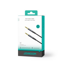 Audio kabelis Joyroom SY-A08 3,5mm to 3,5mm 1.2m juodas Audio kabelis Joyroom SY-A08 3,5mm to 3,5mm 1.2m juodas