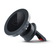 Car phone holder 3mk MagHolder, mounted on the ventilation grille, magnetic Car phone holder 3mk MagHolder, mounted on the ventilation grille, magnetic