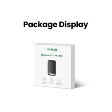 Bluetooth adapter Ugreen CM591 Bluetooth 5.3 black Bluetooth adapter Ugreen CM591 Bluetooth 5.3 black