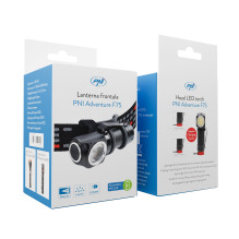 PNI Adventure F75 priekinis žibintas su 6 W, 600 lm LED, aliuminis, su baterija ir USB magnetiniu įkrovikliu PNI Adventure F75 priekinis žibintas su 6 W, 600 lm LED, aliuminis, su baterija ir USB magnetiniu įkrovikliu