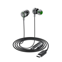 Acefast L5 USB-C headphones black Acefast L5 USB-C headphones black