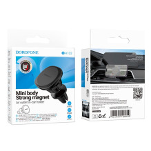 Car phone holder Borofone BH102 (air vent) black Car phone holder Borofone BH102 (air vent) black