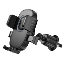 Automobilinis telefono laikiklis Hoco H75 (air vent) juodas Automobilinis telefono laikiklis Hoco H75 (air vent) juodas