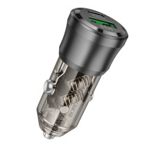 Car charger Borofone BZ25 38W USB-C / USB-A black