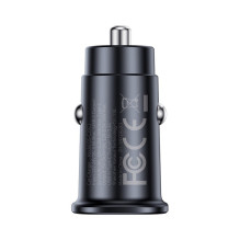 Car charger Baseus GoTrip 2xUSB-C 30W black C00072300123-01 Car charger Baseus GoTrip 2xUSB-C 30W black C00072300123-01