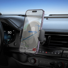Automobilinis telefono laikiklis Borofone BH133 (air vent) juodas Automobilinis telefono laikiklis Borofone BH133 (air vent) juodas
