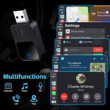 Wireless CarPlay / Android Auto adapter Reach K2 black Wireless CarPlay / Android Auto adapter Reach K2 black