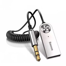 AUX Bluetooth hands-free receiver Baseus BA01 black CABA01-01 AUX Bluetooth hands-free receiver Baseus BA01 black CABA01-01