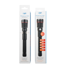 PNI Adventure F450 aluminum flashlight with focus and BOOST function, 20 W led, 1500 lm up to 450 m, power bank with USB