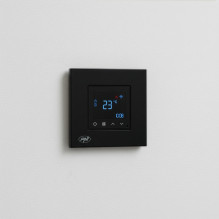 Smart thermostat PNI CT26B WiFi electric underfloor heating or pump group, recessed mounting, floor sensor included, 10A