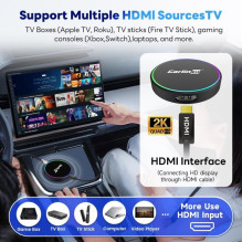 Belaidis CarPlay / Android Auto adapteris Carlinkit HD2CP Pro juodas