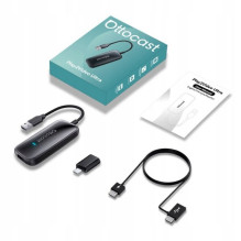 Belaidis CarPlay / Android Auto adapteris Ottocast Play2Video Ultra juodas