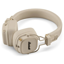 Belaidės ausinės Marshall Major V On-Ear Bluetooth kreminės