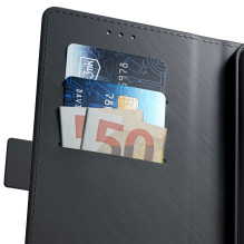 Dėklas 3mk Wallet Case Apple iPhone 17 Pro Max juodas Dėklas 3mk Wallet Case Apple iPhone 17 Pro Max juodas