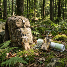 PNI PMR R40 Camo portable radio station, set of 2, 0.5W, 16 programmable channels, 16 PMR and 50 CTCSS and 104 DCS tones PNI PMR R40 Camo portable radio station, set of 2, 0.5W, 16 programmable channels, 16 PMR and 50 CTCSS and 104 DCS tones