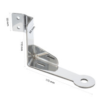 PNI SPA-33 Pro antenna support for driver's door vertical pillar, recommended for SCANIA R / S / G SERIES, NEW GENERATIO