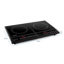 Esperanza EKH008 hob Black Countertop Zone induction hob 2 zone(s) Esperanza EKH008 hob Black Countertop Zone induction hob 2 zone(s)