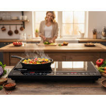 Esperanza EKH008 hob Black Countertop Zone induction hob 2 zone(s) Esperanza EKH008 hob Black Countertop Zone induction hob 2 zone(s)