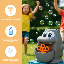 Koala Games G2495 Frog &amp; Hippo Bubble Mashine (Random Color)