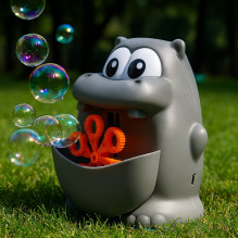 Koala Games G2495 Frog &amp; Hippo Bubble Mashine (Random Color)