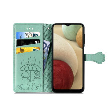 Case Cat-Dog Samsung A145 A14 4G / A146 A14 5G green