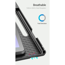 Case Dux Ducis Domo Samsung X820 Tab S10 Plus / X610 / X616 Tab S9 FE Plus black
