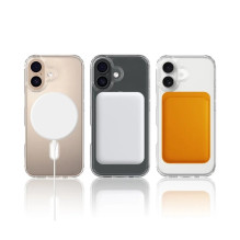 Dėklas Clear MagSafe Case Apple iPhone 17 skaidrus