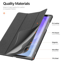 Dėklas Dux Ducis Domo Samsung X210 / X215 / X216 Tab A9 Plus 11.0 / X230 / X235 / X236 Tab A11 Plus 11.0 juodas Dėklas Dux Ducis Domo Samsung X210 / X215 / X216 Tab A9 Plus 11.0 / X230 / X235 / X236 Tab A11 Plus 11.0 juodas