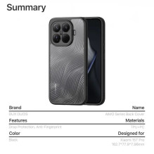 Case Dux Ducis Aimo Xiaomi 15T Pro Case Dux Ducis Aimo Xiaomi 15T Pro